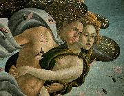 BOTTICELLI, Sandro The Birth of Venus (detail) dsfds oil painting reproduction